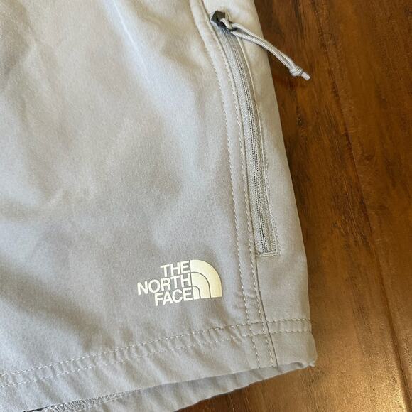 THE NORTH FACE Rolling Sun Shorts Gray Stretch Performance Hiking - Picture 4 of 13